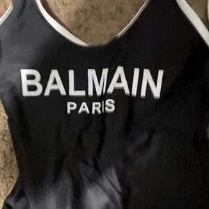 Balmain bathing suit medium brand new with tags